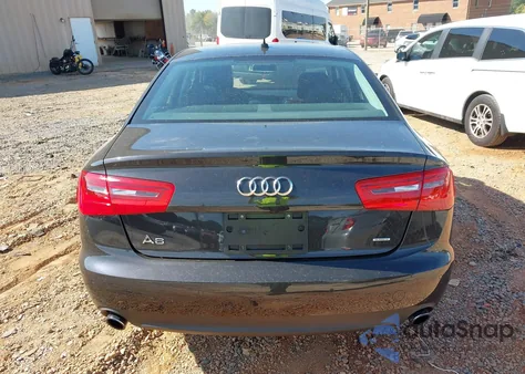 2015 Audi A6 2.0T Premium from USA, damaged, VIN WAUGFAFCXFN025131